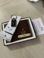 Personalized Wallet & Keychain Gift Set