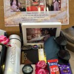 Personalized Photo Memory Gift Hamper with Bottle & Frame