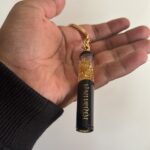 Customised Gold Flake Keychain – Premium Personalized Name Keychain